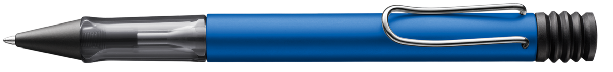 LAMY AL-STAR Pen OCEAN BLUE CHROME TRIM MEDIUM FOUNTAIN PEN NEW! 
