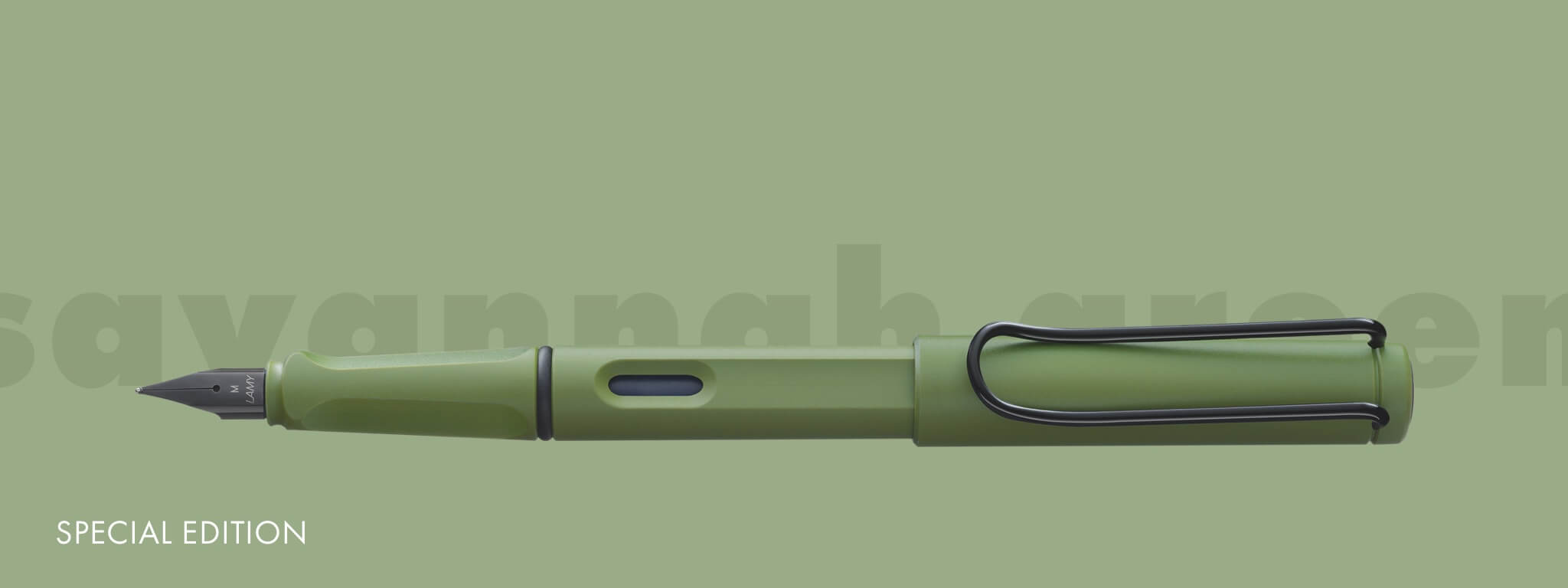 Lamy Safari Origin Savannah green Tintenroller Rollerball Limited Edition M63