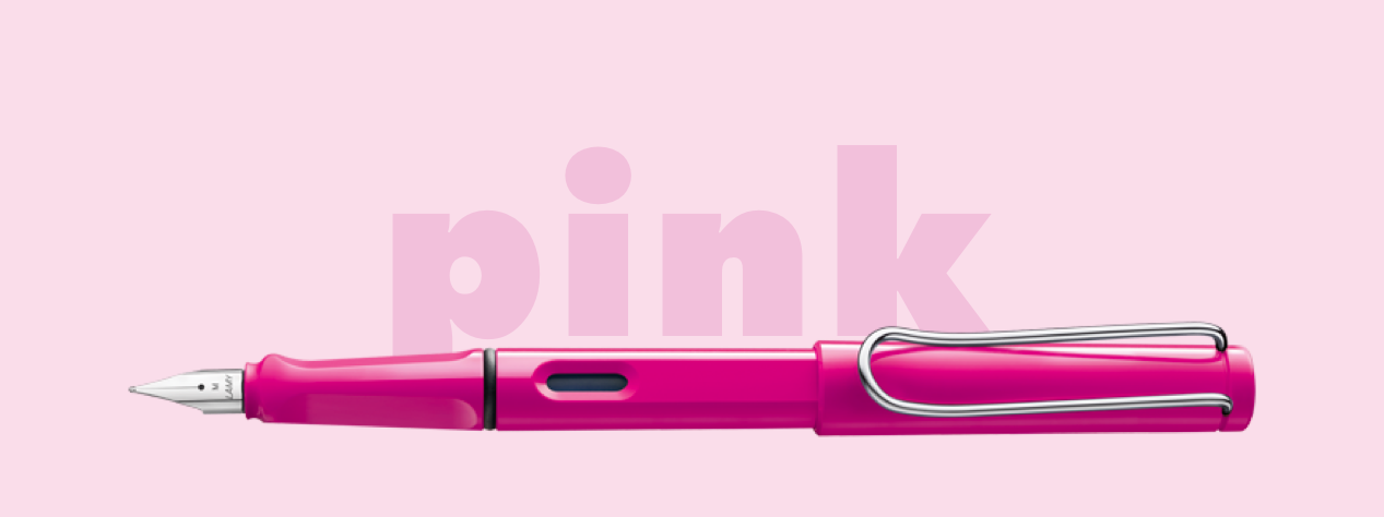 Pink Lamy Safari Ballpoint pen