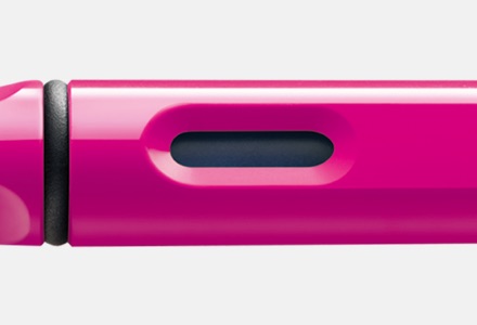 Lamy Safari Bright Shiny Pink Ballpoint Pen L213BK 